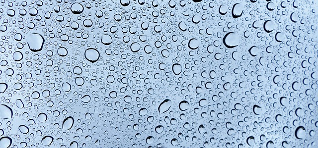 kapky deště