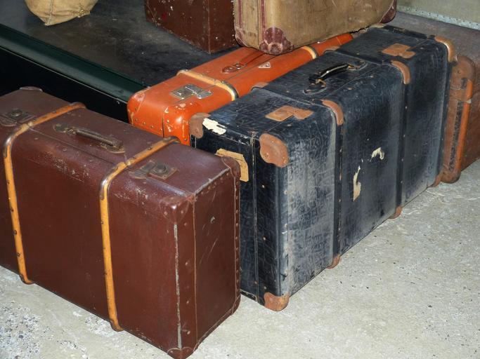 staré kufry