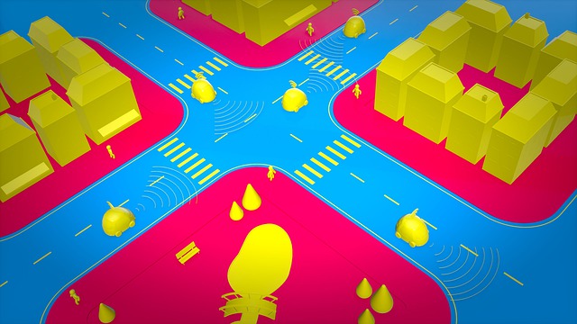 Mapování ulic v 3D prostoru