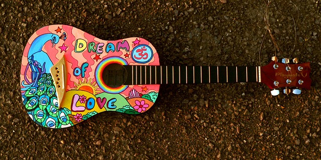 hippie kytara