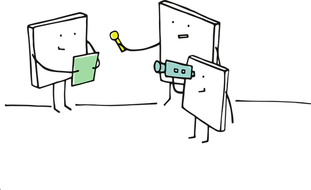 kresleně znázorněná reportáž z místa činu